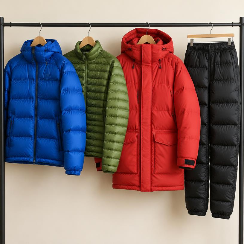 Illustrative down & insulated jackets